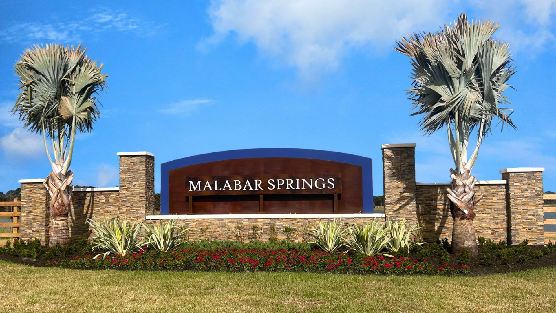 Welcome home to Malabar Springs! Get started today.