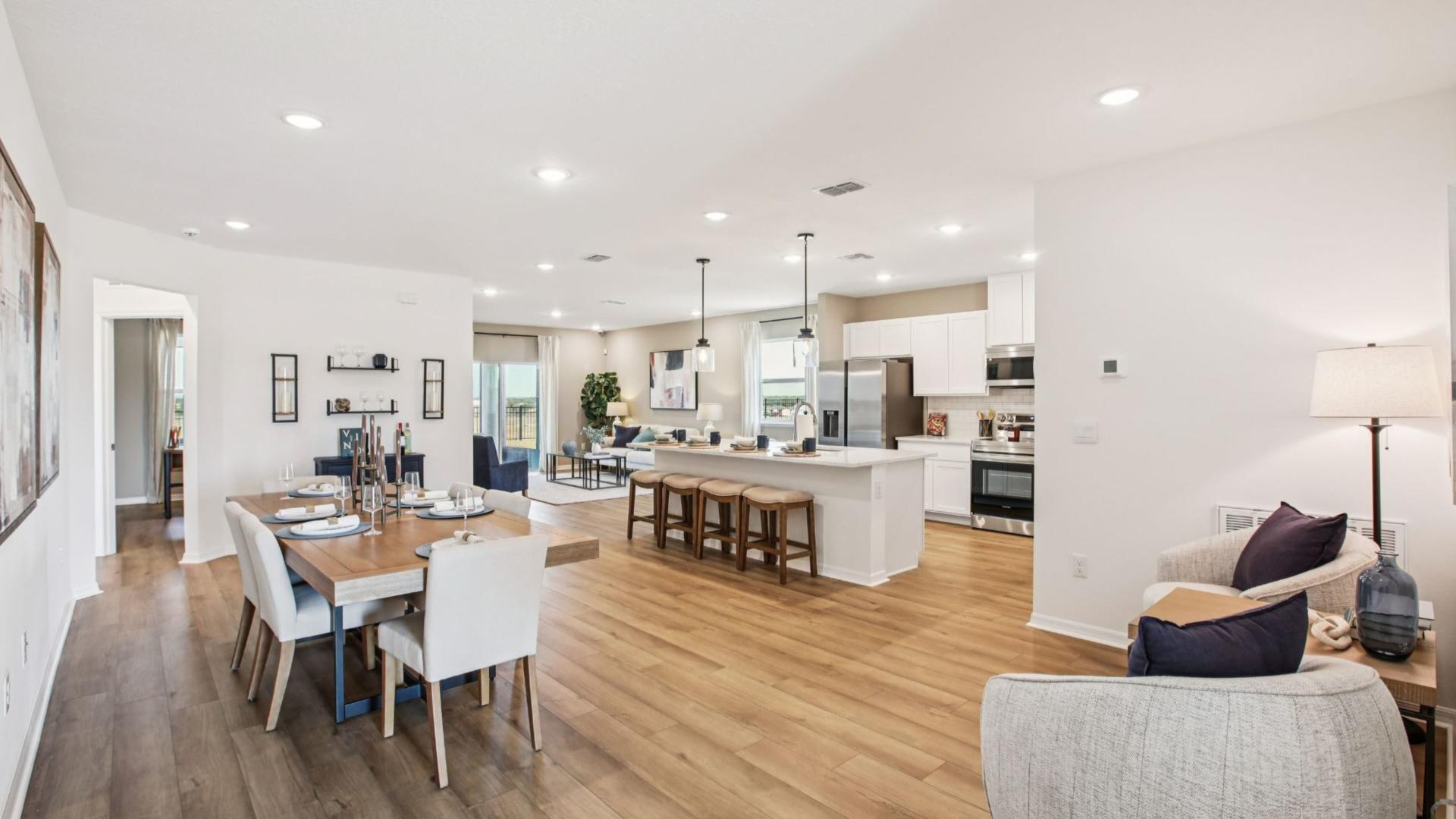 Enjoy open-concept living—spacious designs ideal for hosting holidays and gatherings.