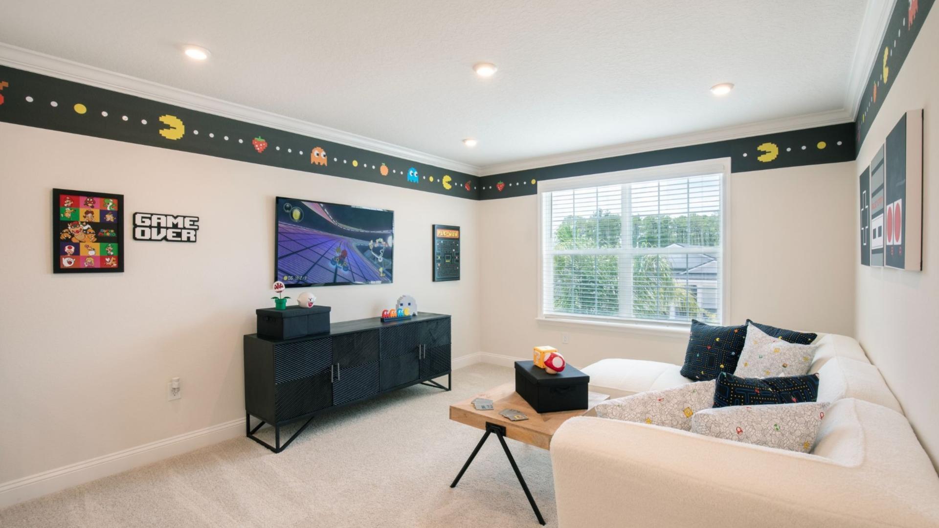 Freedom to create—kids can paint and design their own space at home.