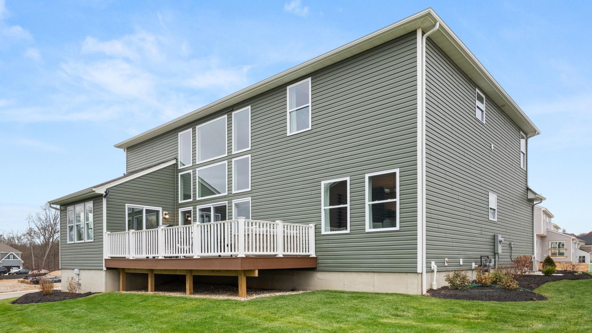 Enjoy grilling and relaxing on your brand new deck.