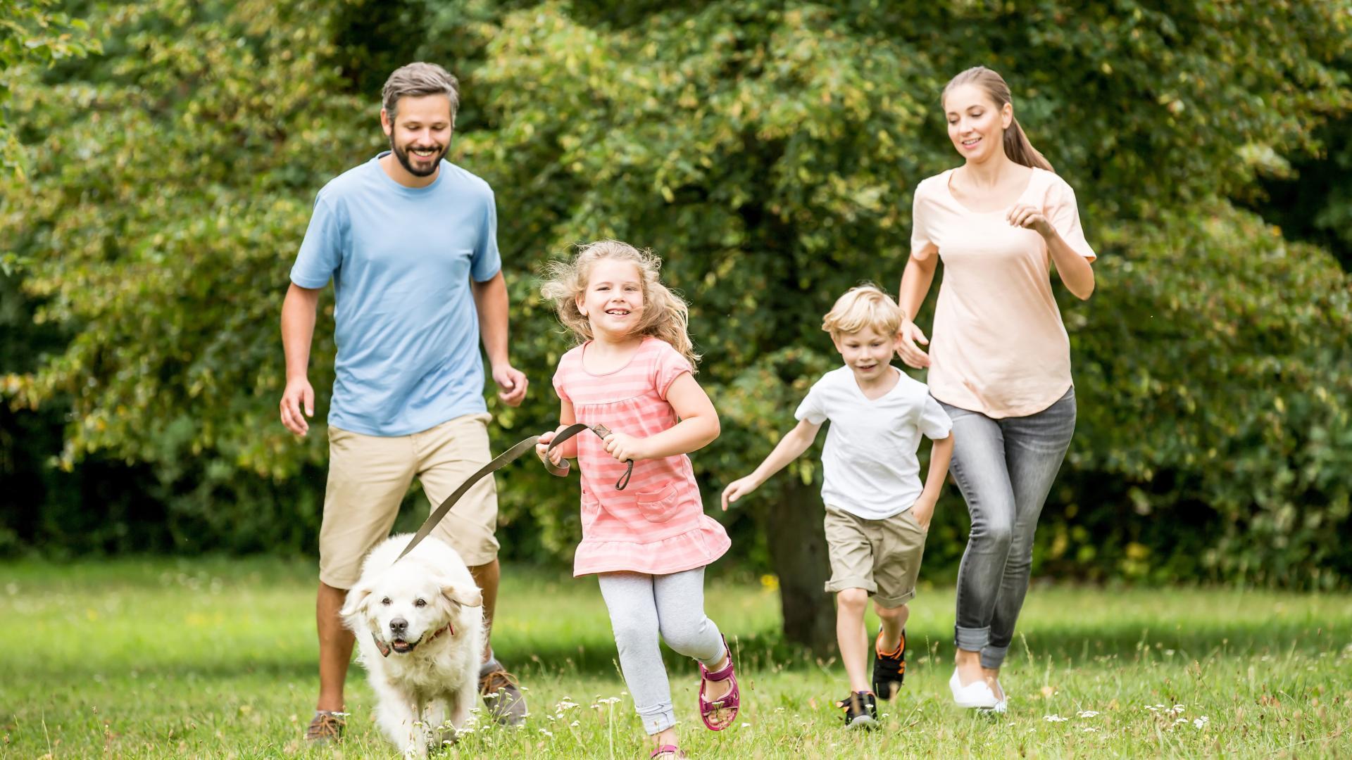 Spend time with loved ones outdoors - lush natural surroundings are included at Winding River.