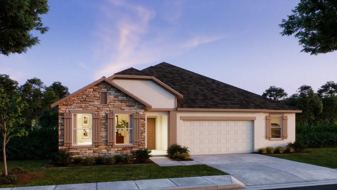 Huntington elevation rendering