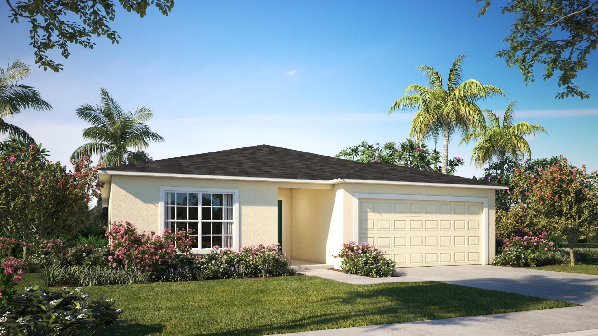 Tropical Gulf Acres por Maronda Homes en Punta Gorda Florida