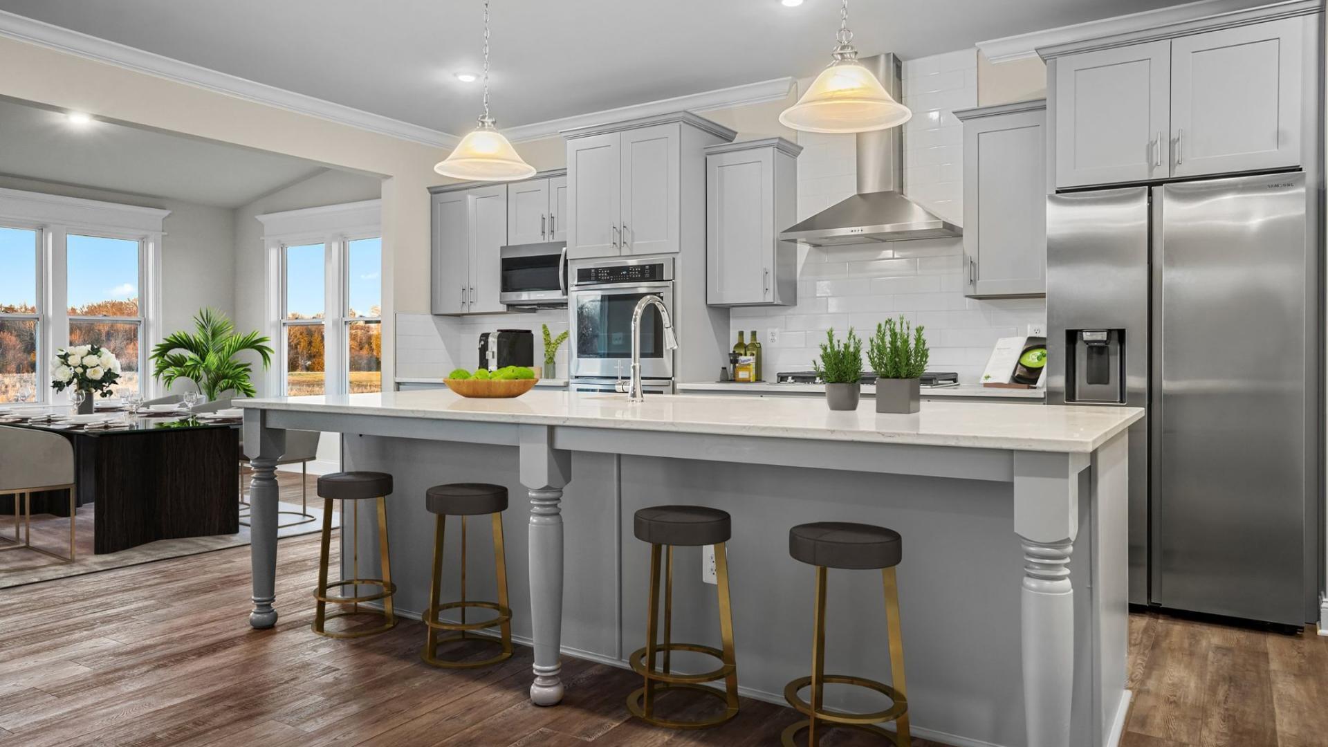 Expansive counter space and storage is what every home chef wants – you deserve this!