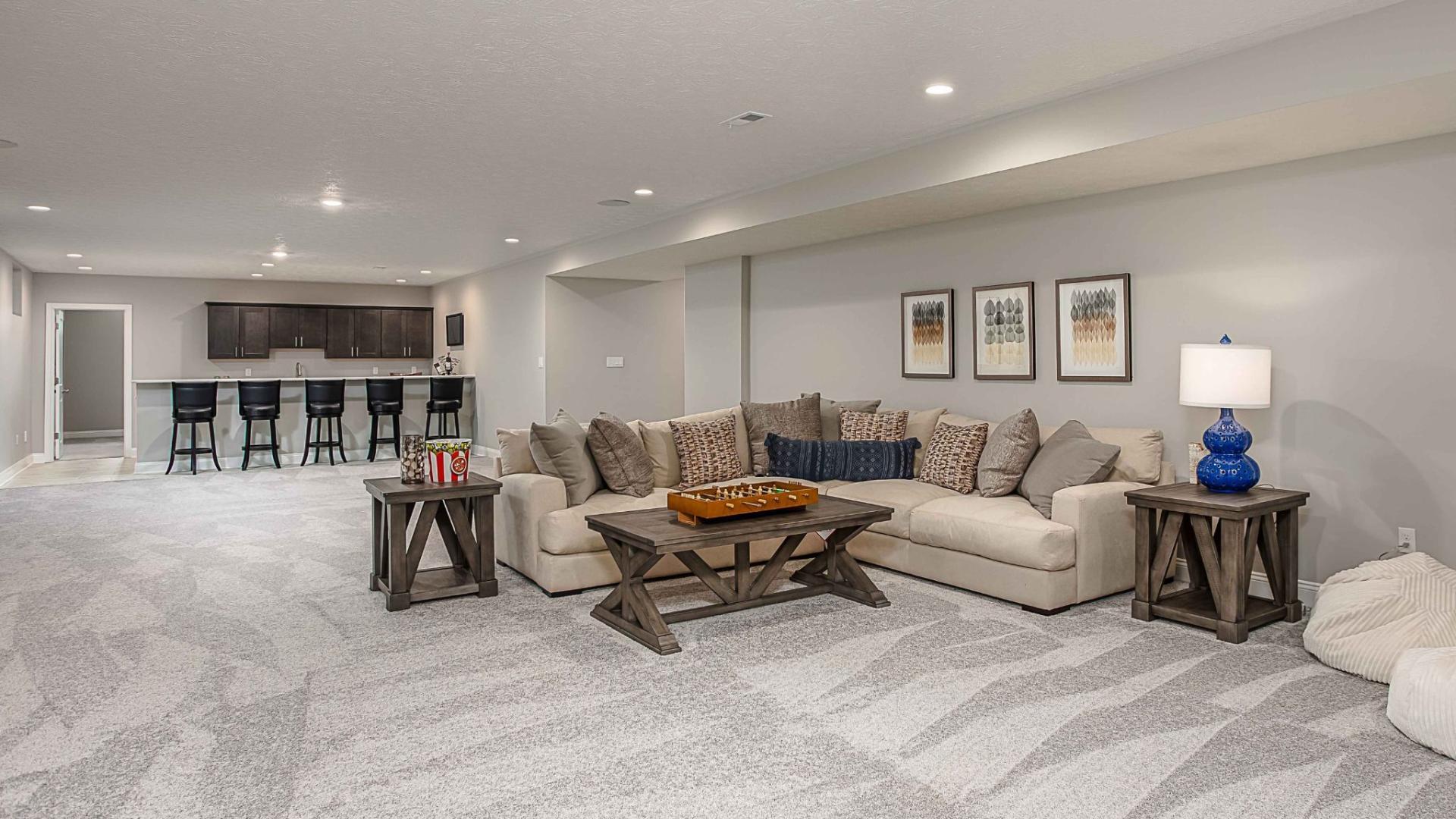 Have a wet bar, pool table, media room or an abundance of storage - basements make dreams come true.