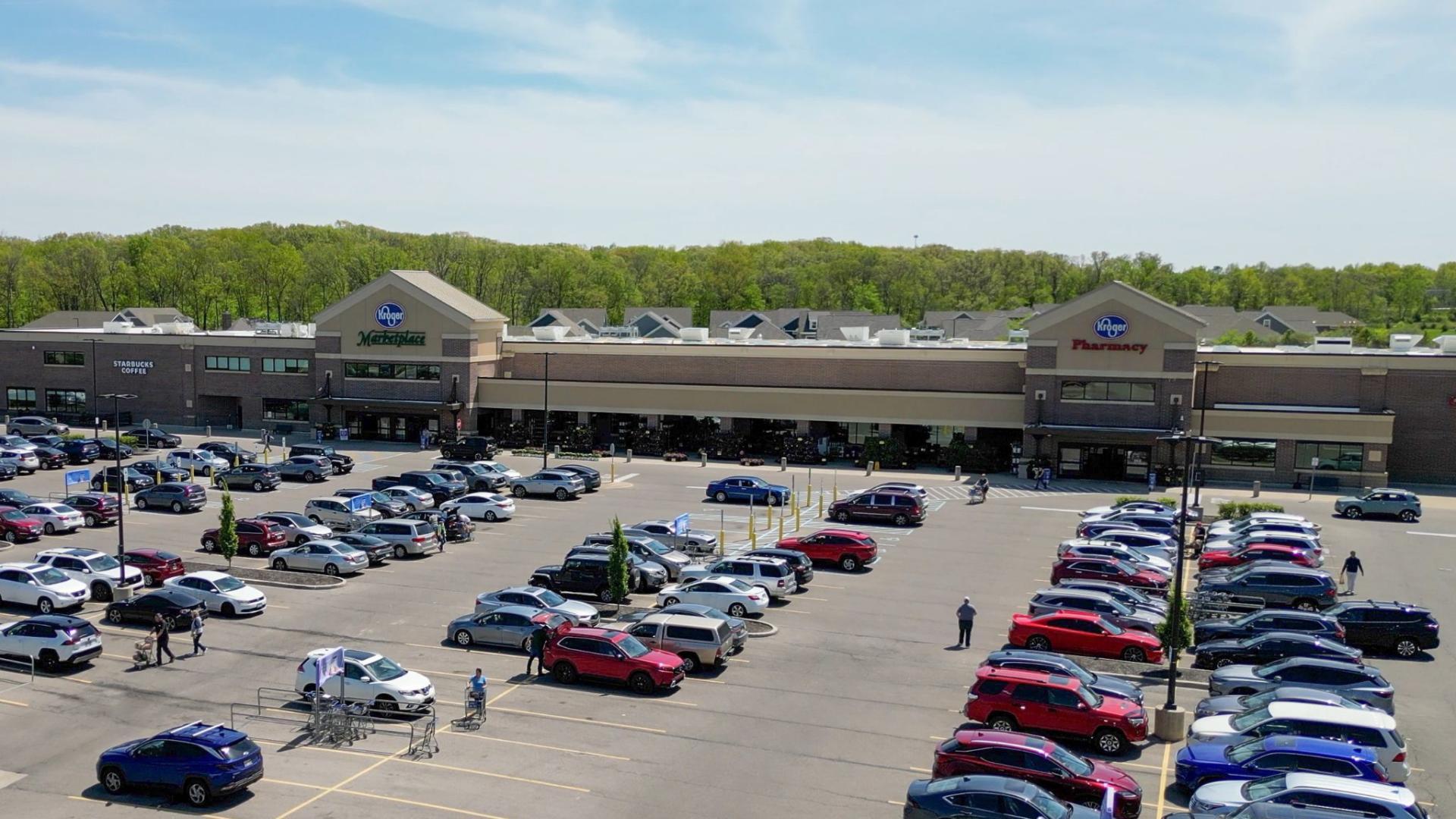 Grab your Starbucks and pick up groceries just XX minutes away at Krogers.