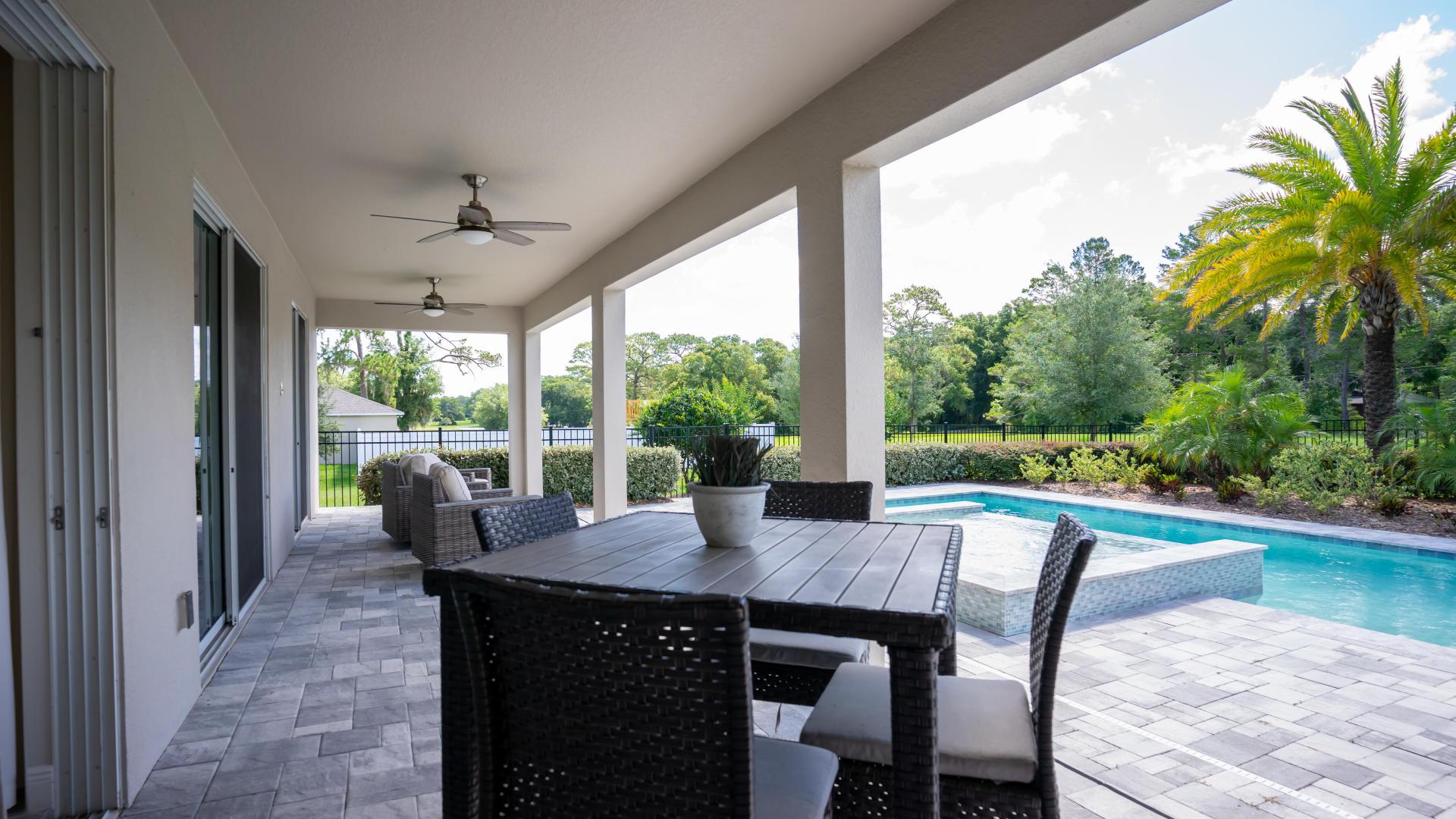 Enjoy a quarter of an acre of yard space.
