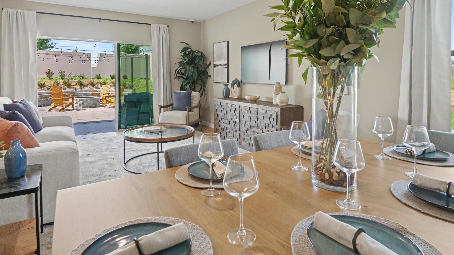 Open-concept living blends inside relaxation with effortless outdoor entertaining.