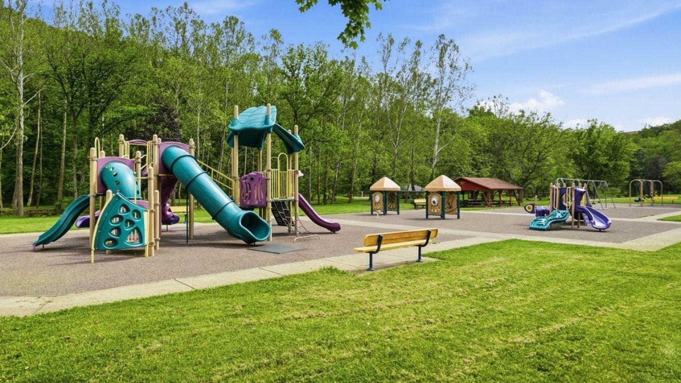 Visit Cecil Park with friends to enjoy the playground, host a birthday party, &amp; attend movie nights too!