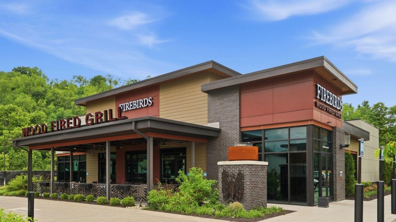 Primanti Brothers, Firebirds, Mezza, &amp; Raising Cane's are conveniently located at the Rt. 50 and I-79 interchange.