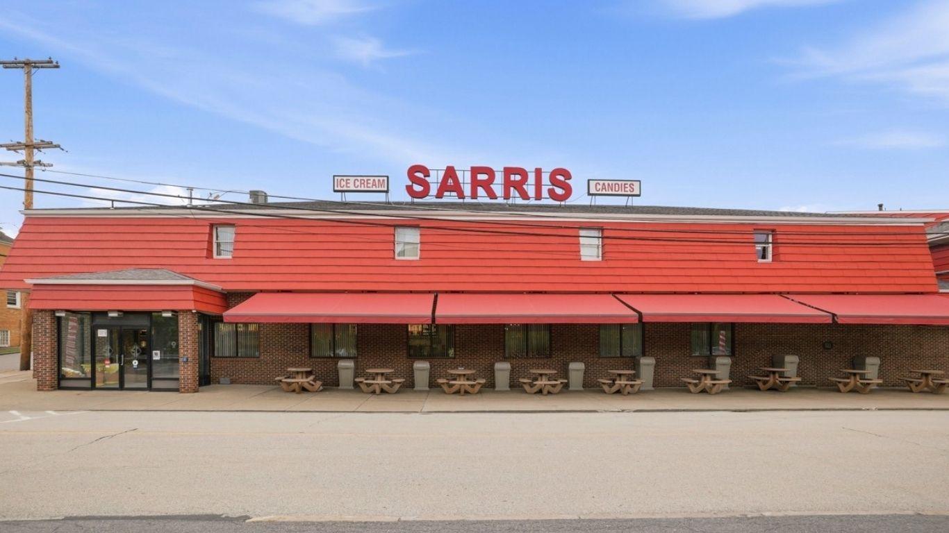 Sarris ice cream and candy store is 10 minutes away, visit for a sweet treat or explore their new factory.