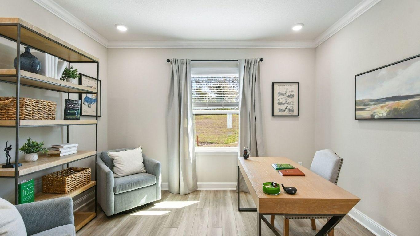 Select floorplans feature a flex room or loft—perfect for work or welcoming guests. Join the List!