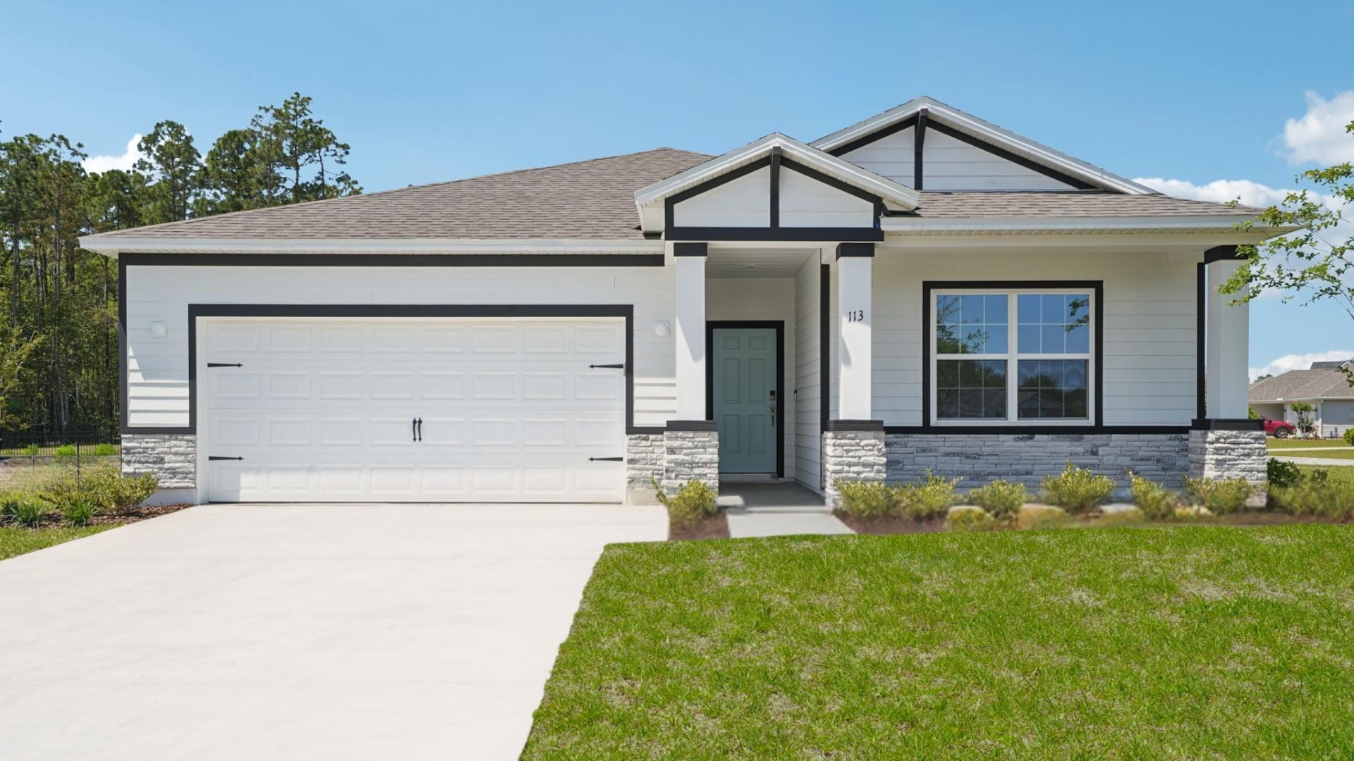The best price for a new home in Gainesville, just 8 miles from The University of Florida.