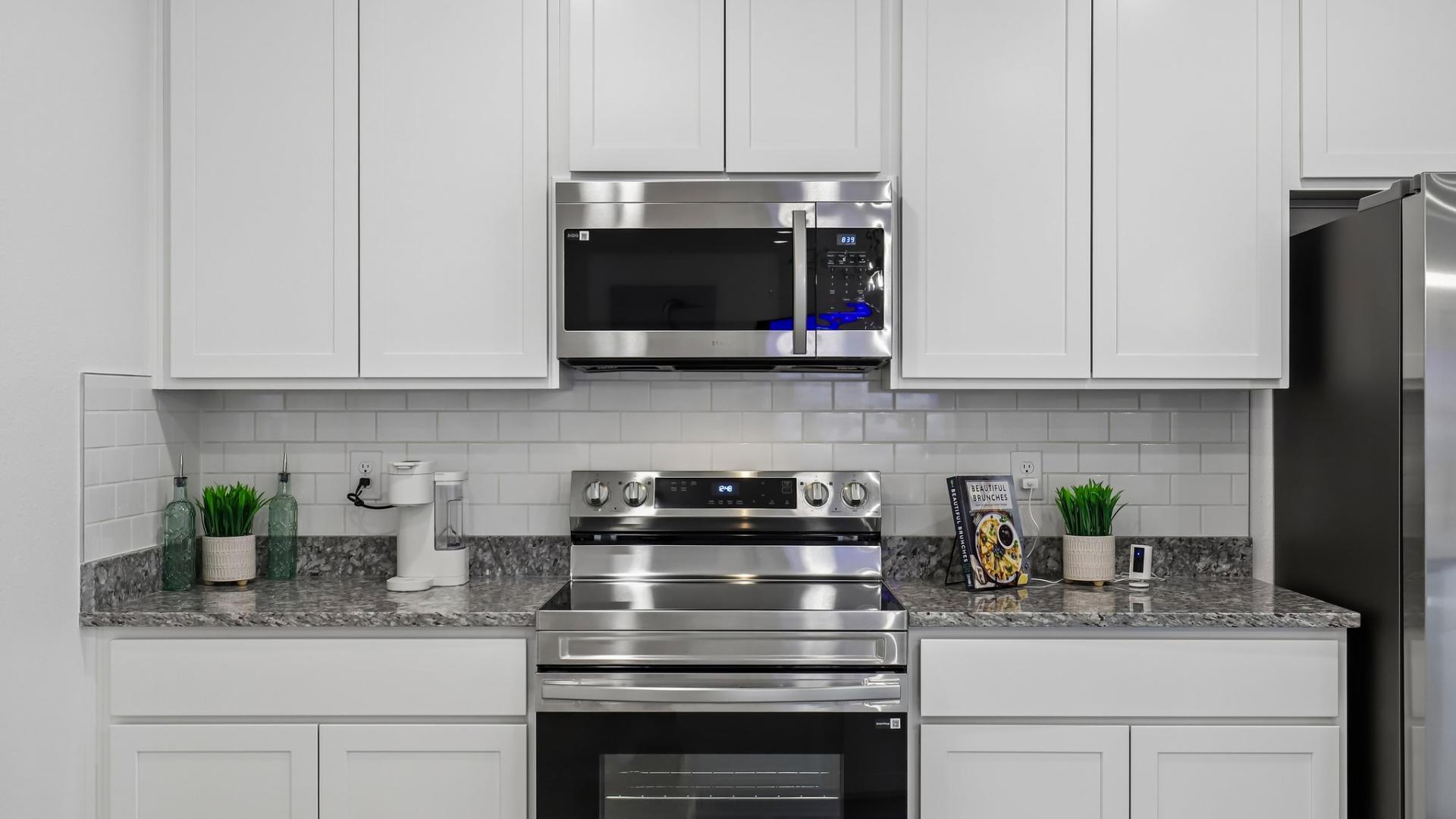 Kitchen with Samsung Appliances
