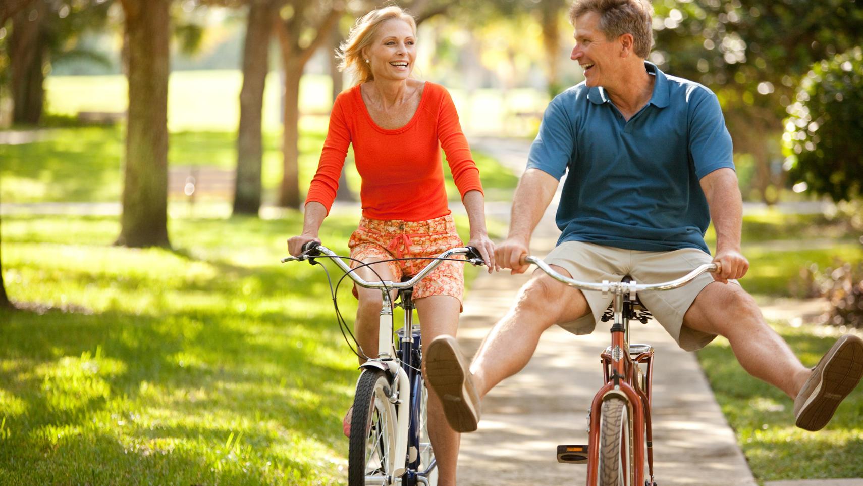 Go biking or hiking through one of the community parks.