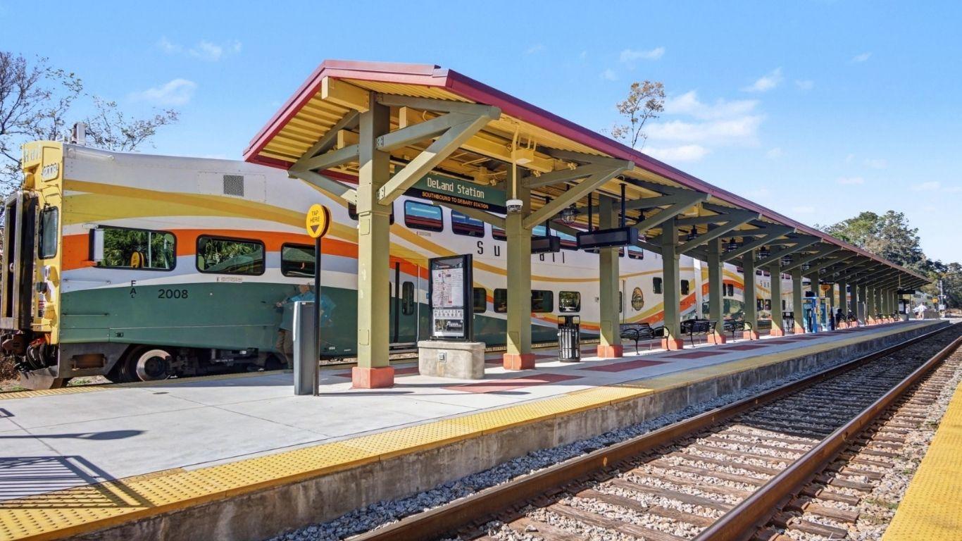Just 1 mile to Sunrail Station DeLand—commute with ease &amp; explore.