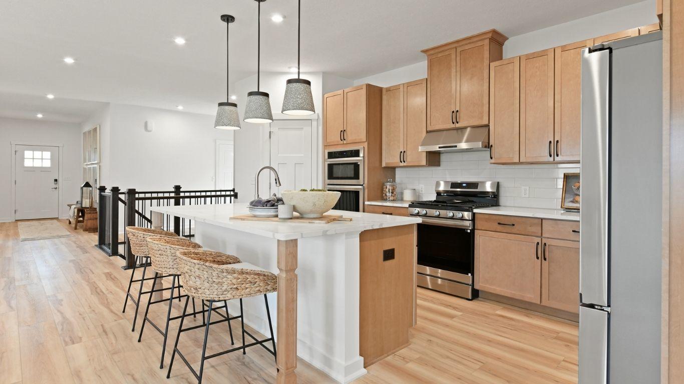 Kitchen island, LVP flooring, and appliances are included! Join the List for first opportunities to purchase at the best price.