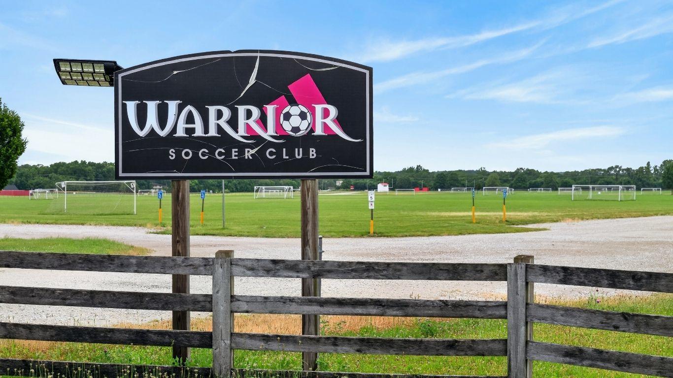Become a part of the Warrior Soccer Club’s youth program nearby.
