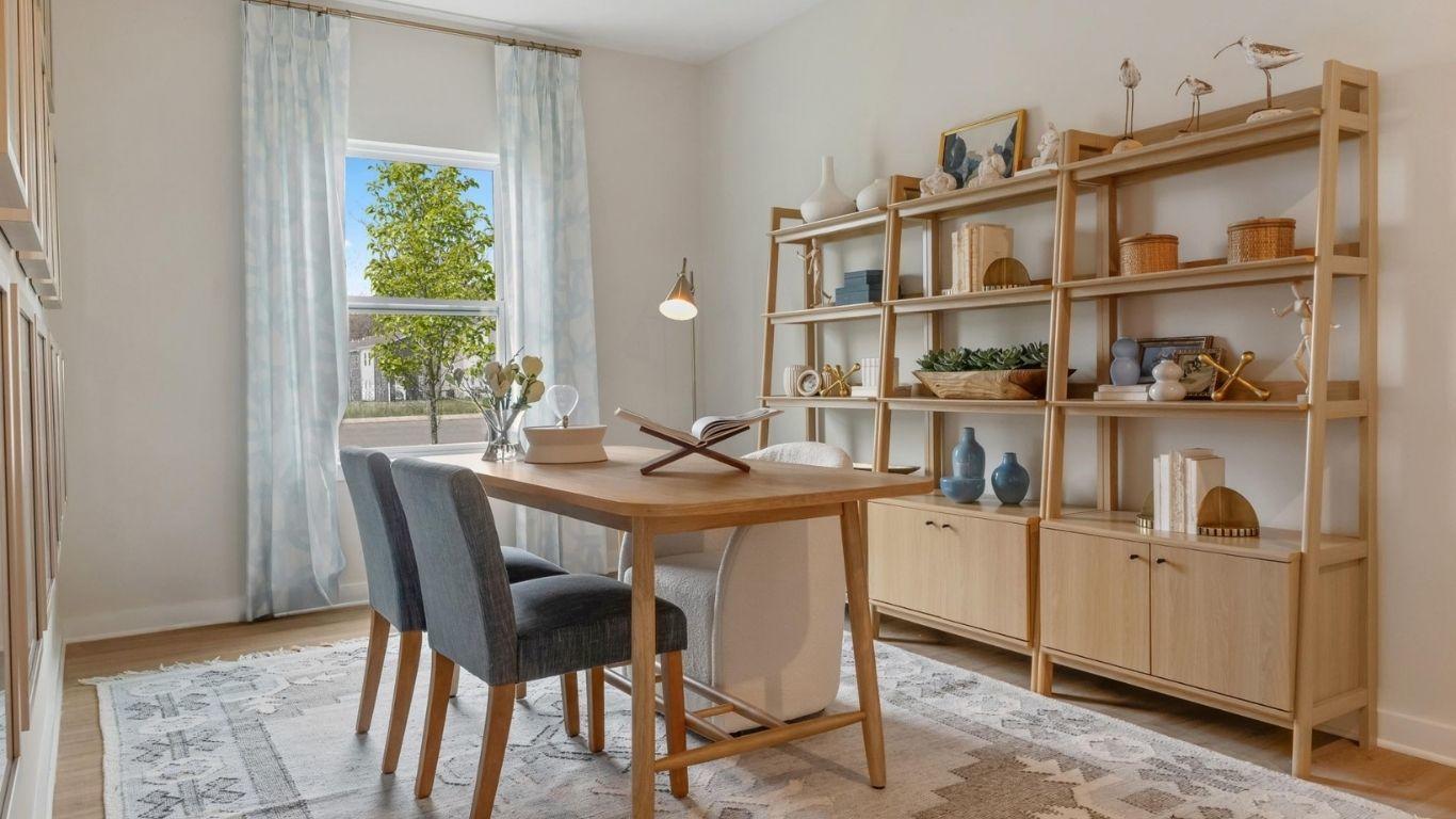 Flex space for an extra bedroom or home office – the space you need where you want it.
