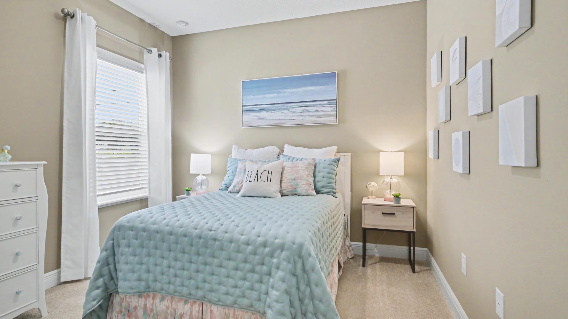 Extra space for guests and family.