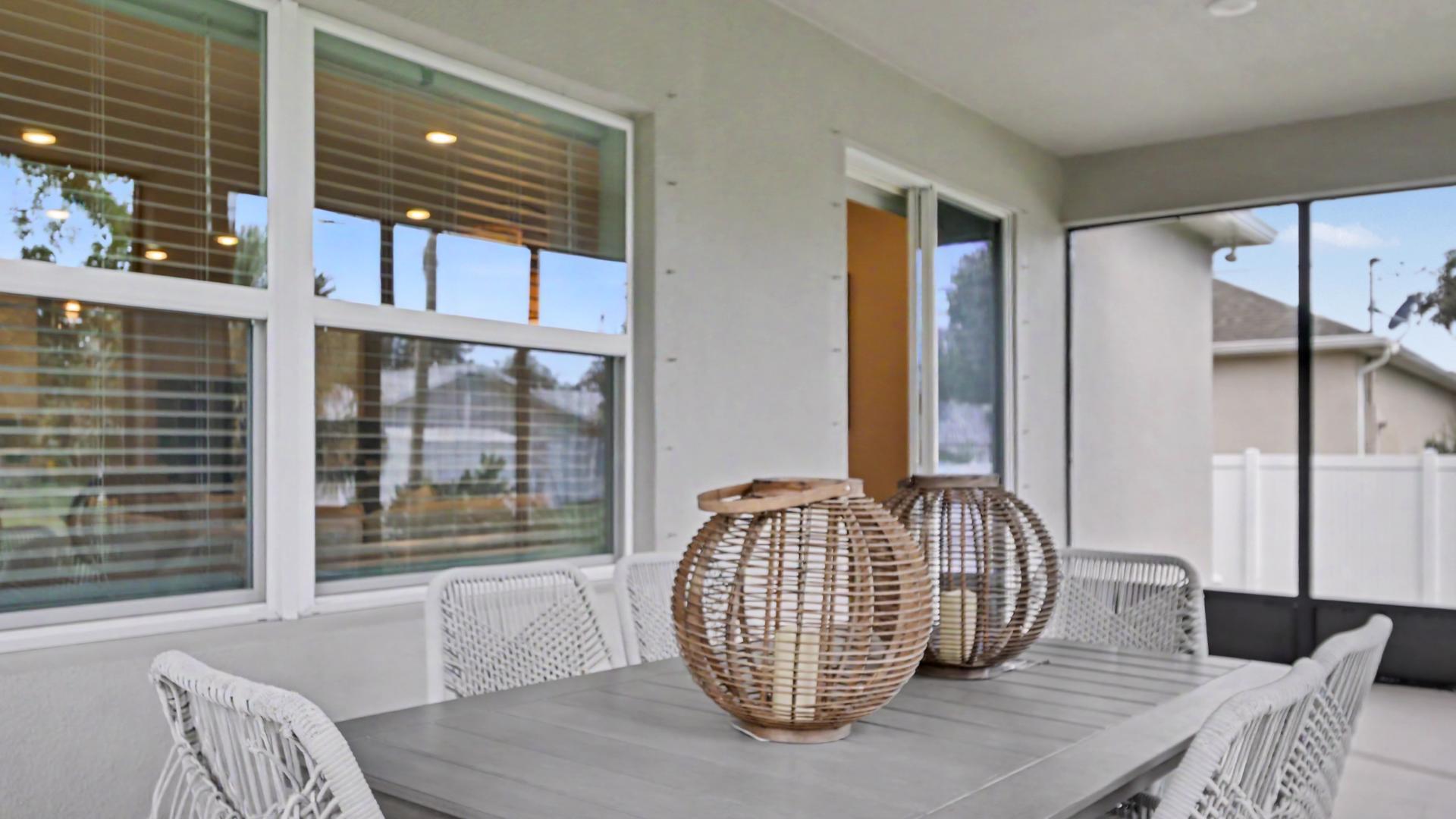 Outdoor spaces easily accessible and perfect for relaxation.