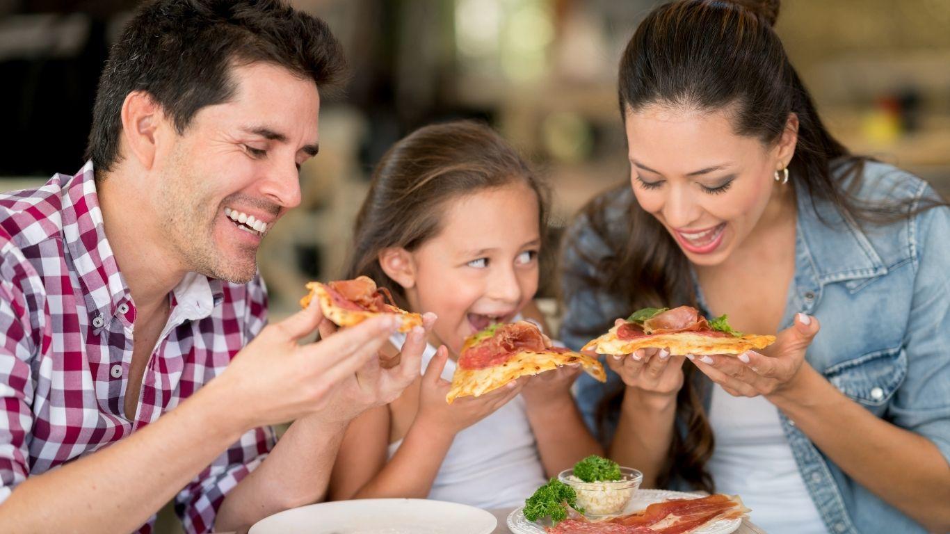Have dinner at Mama Penn’s or grab a quick bite on your way home from school at Chick-Fil-A.