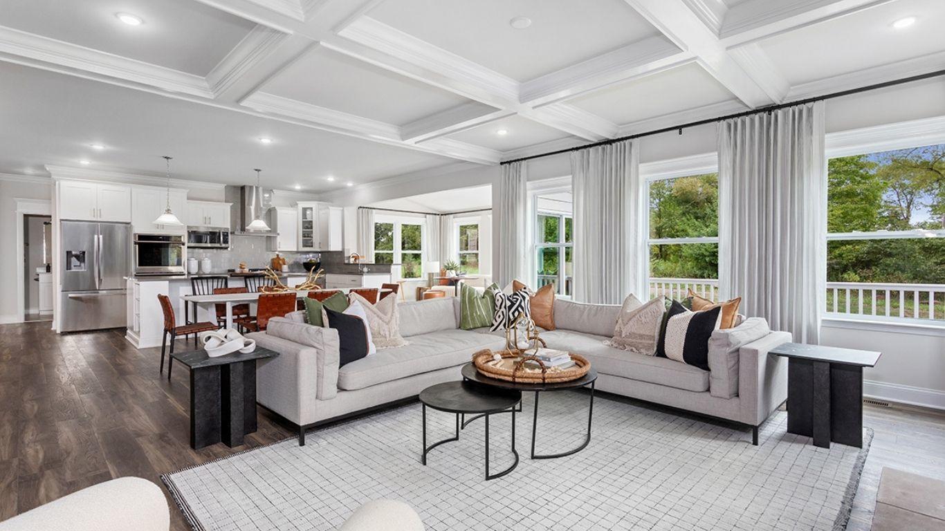Open floor plans built for connection, conversation, and comfort.