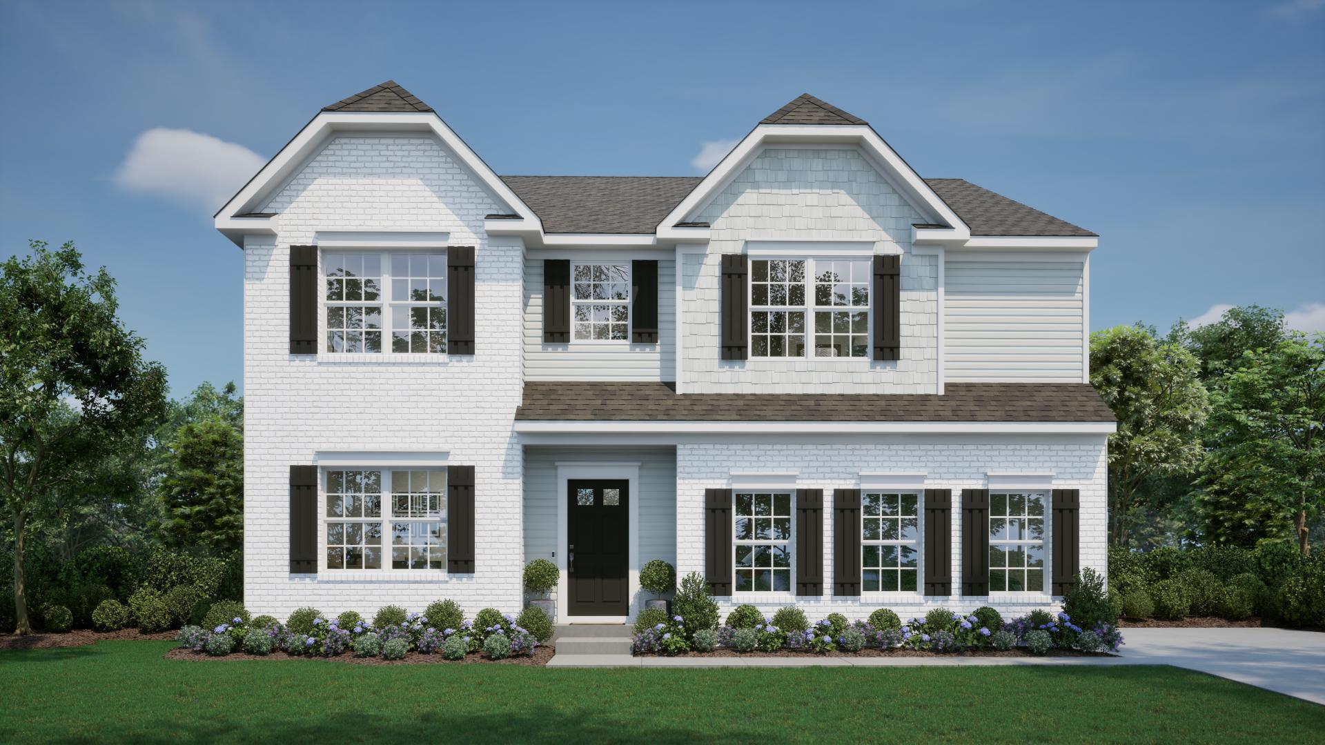 Elevation: B Side Load Garage
