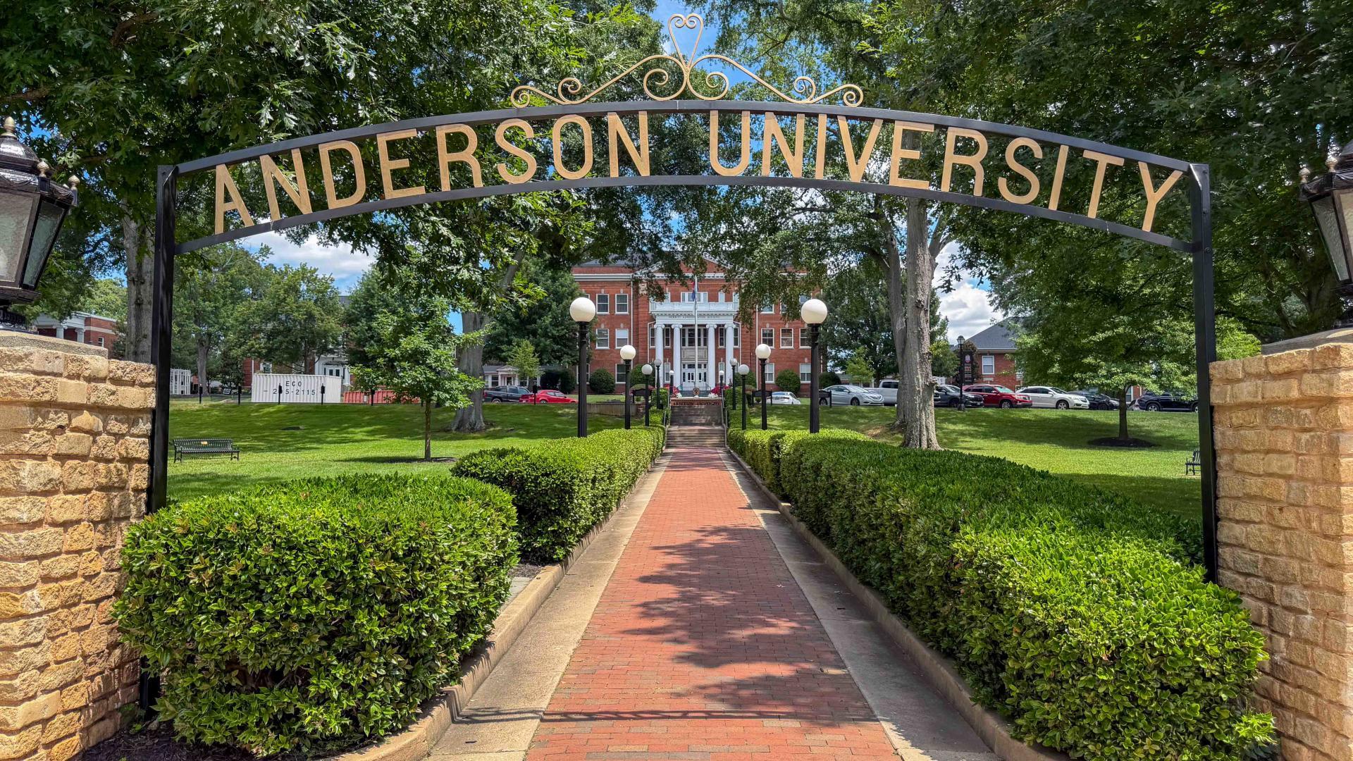 Catch a game or be at work in 10 minutes at Anderson University.