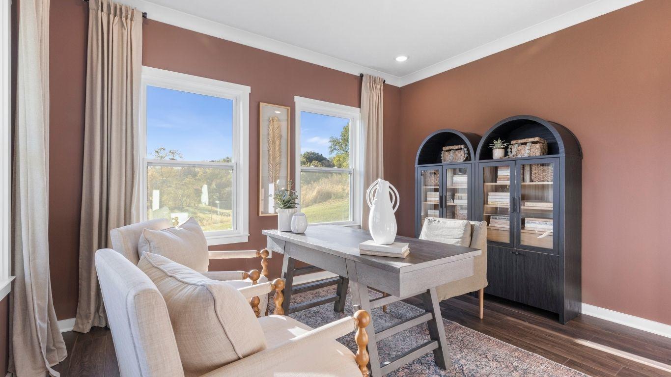 Some home designs can accommodate two home offices. Join the List to be the first to receive the lineup.