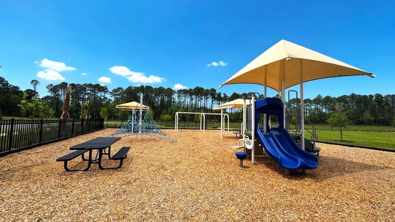 The community playground is where neighbors become friends and memories are made.