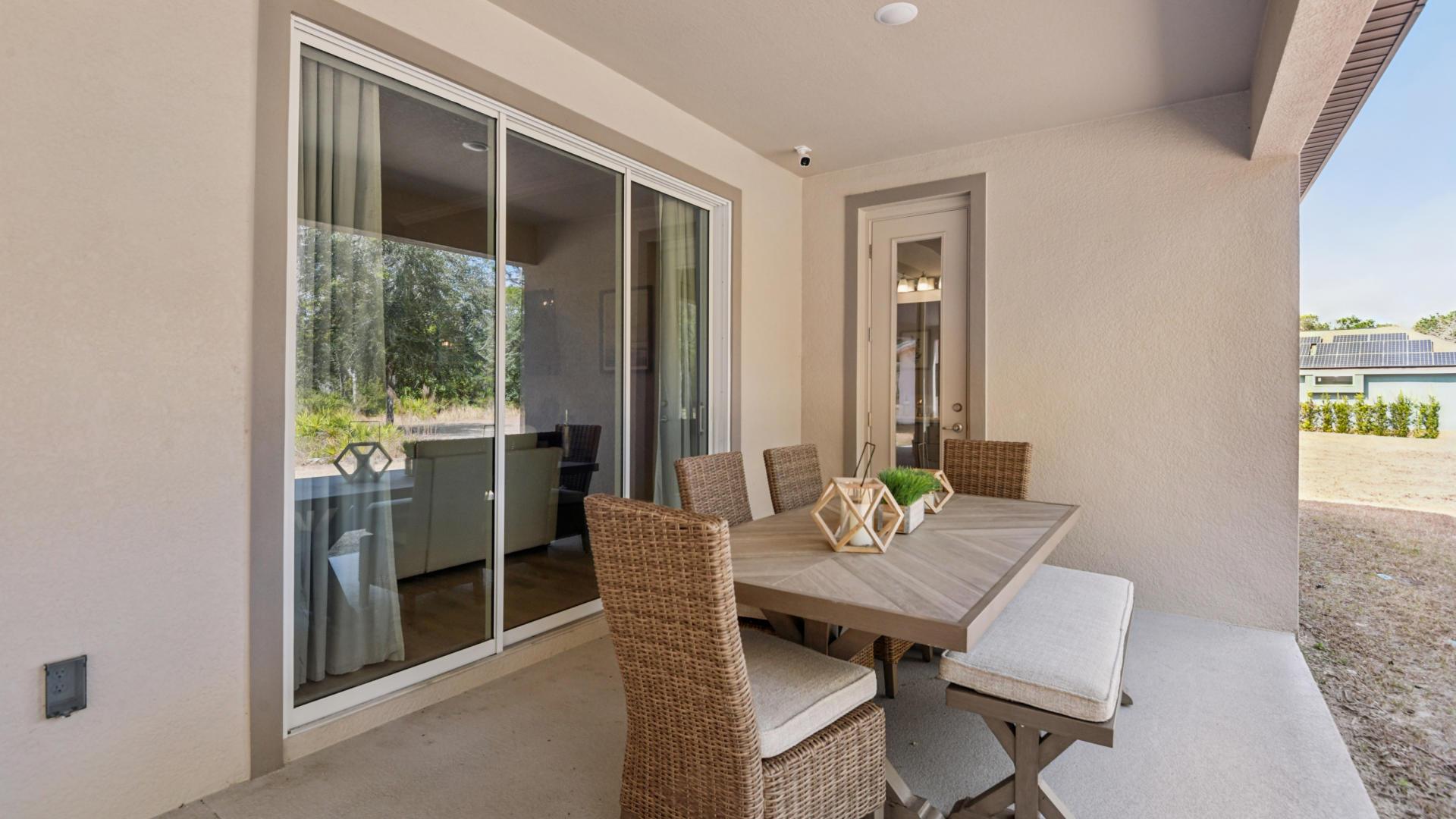 Spend evenings on your very own patio.