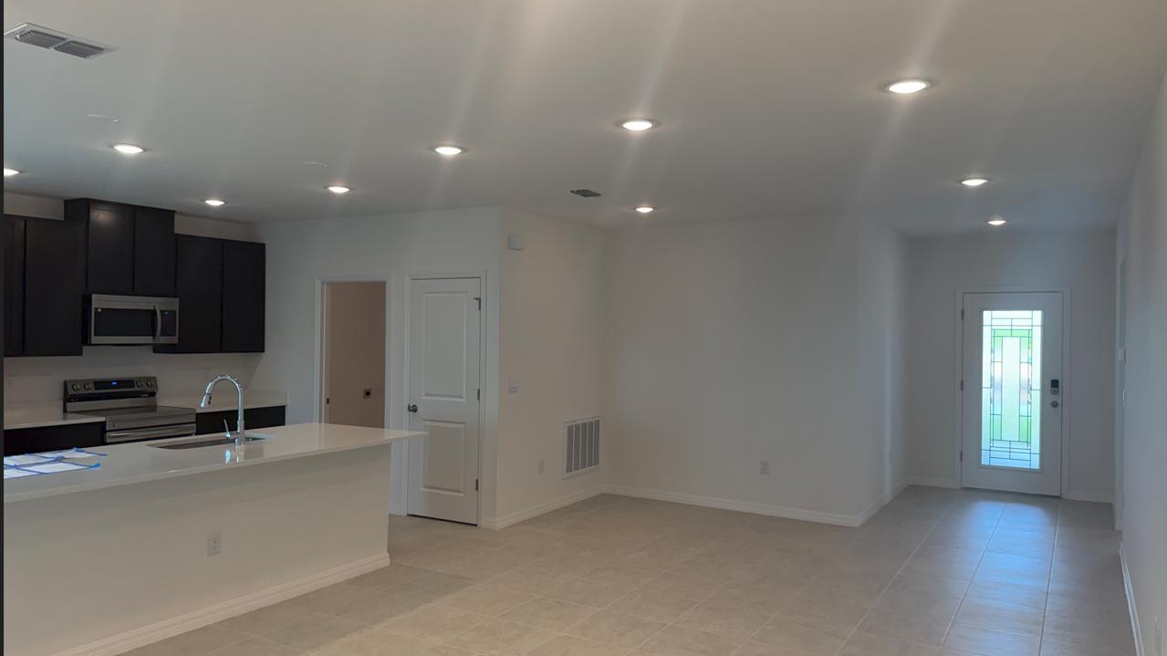 Extra lighting and full light front door