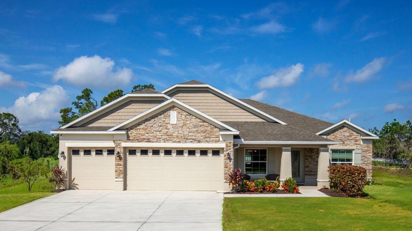 Add a roomy 3-car garage – ample space for cars, bikes, storage, hobbies, and golf carts.