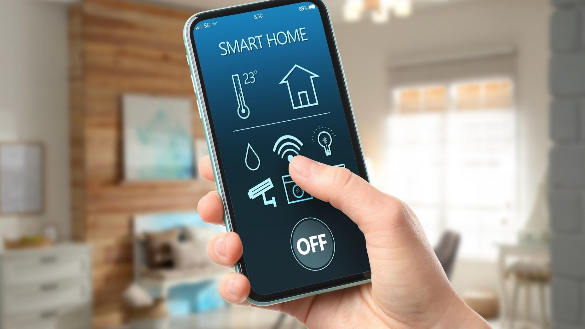 Smart Home Technology – where you control the temperature, and cameras all from your phone!