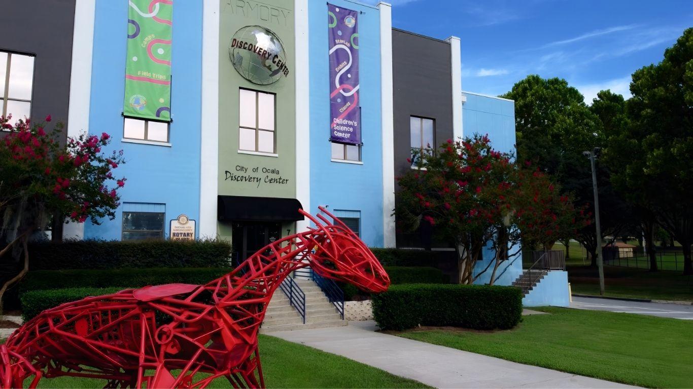 Ocala's Discovery Center offers fun, hands-on STEAM learning, only 12 miles away from home!