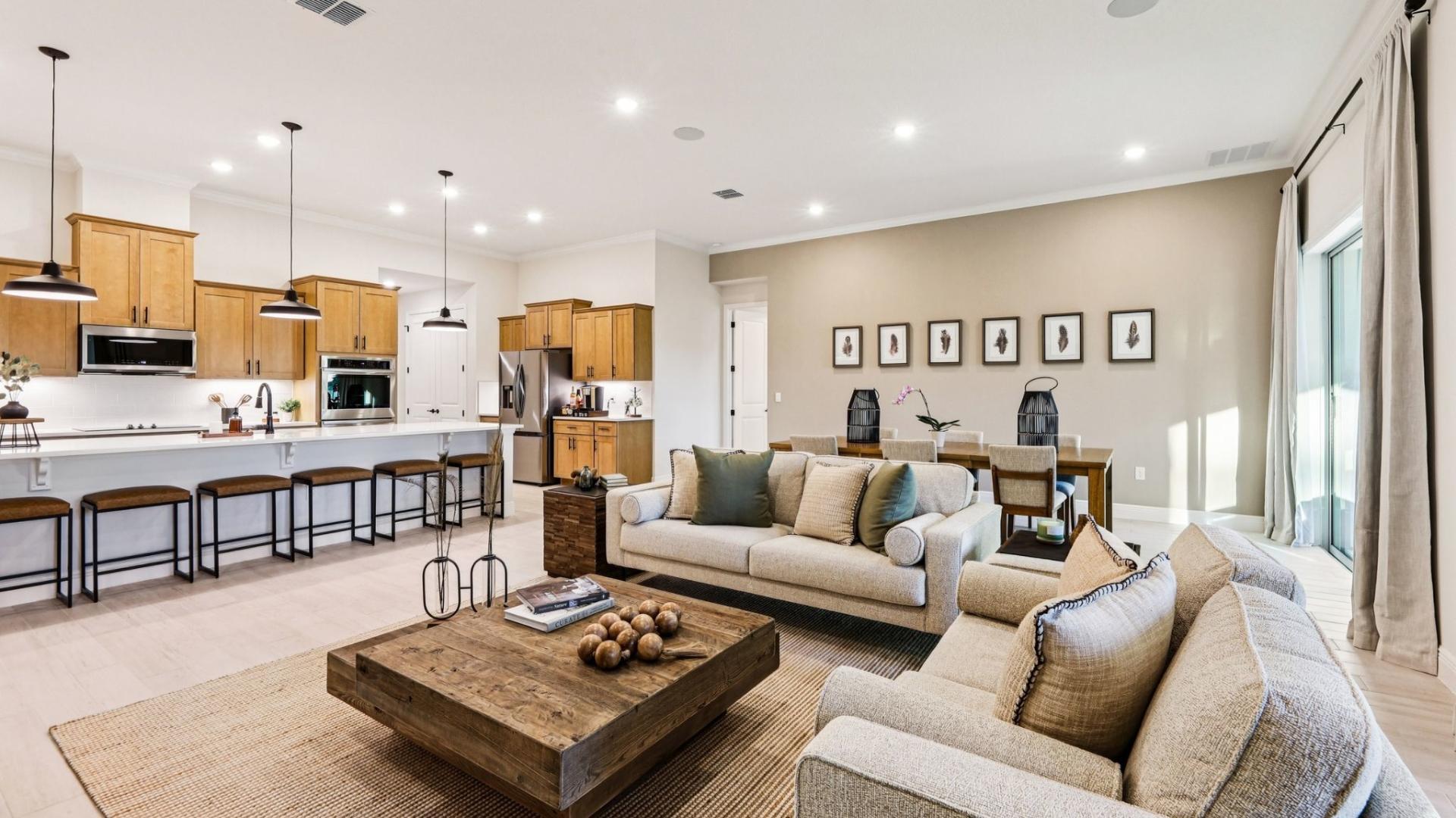 Open-concept floor plans and square footage ranging from 1,443 to 3,579 square feet.