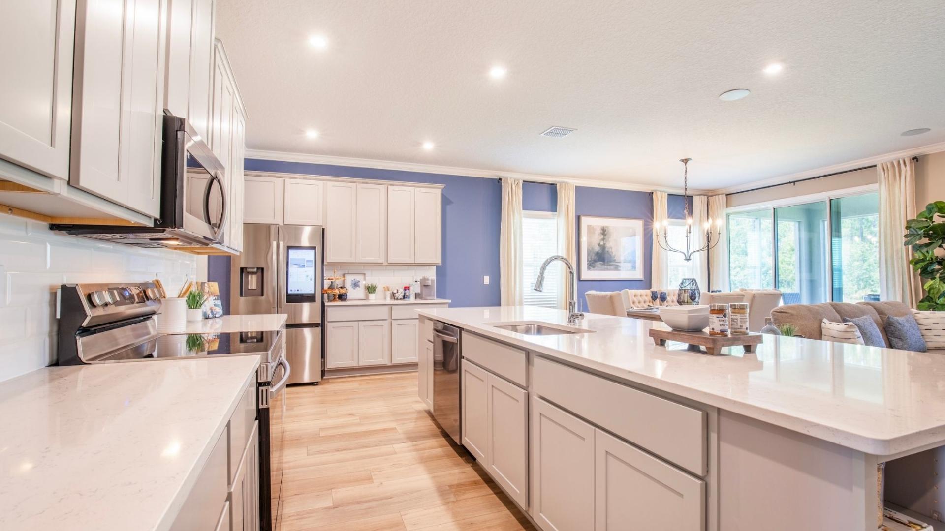 Spacious and functional kitchens are standard!