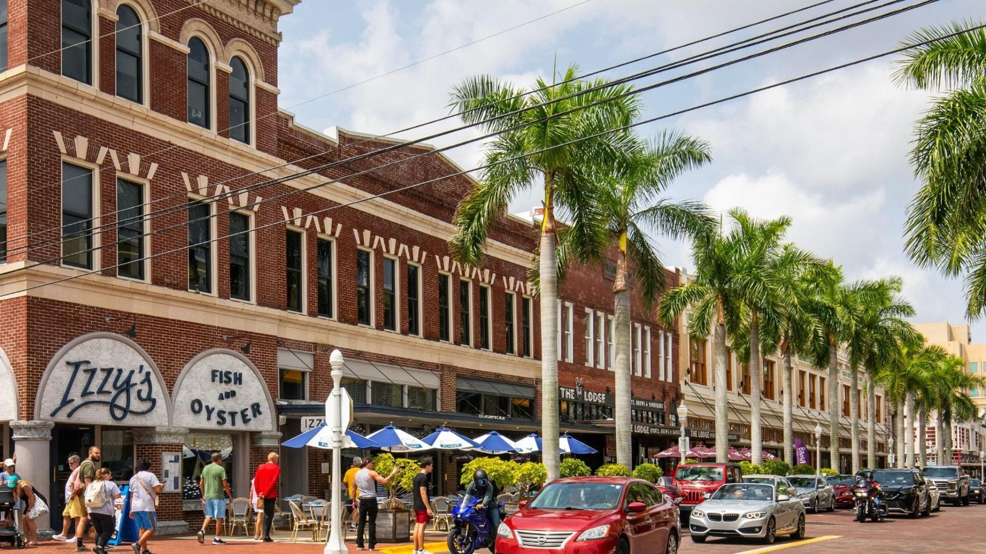 Visit Downtown Fort Myers for entertainment, eats, and shopping opportunities.