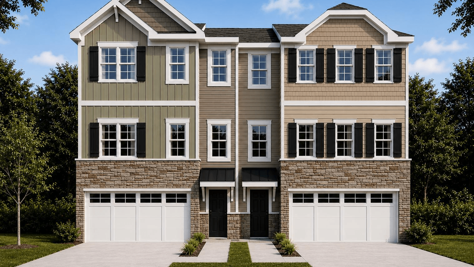 casa en The Crossing at Tanners Creek por Maronda Homes