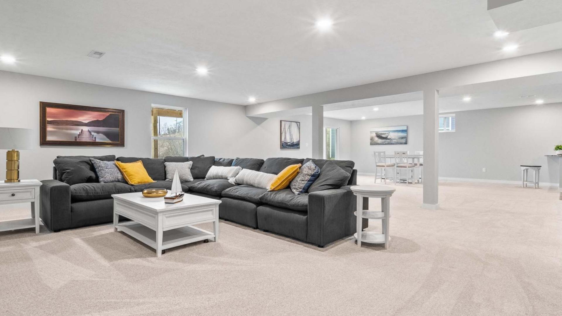 Basements are included – giving you storage or finish it to have the grandkids sleepover.
