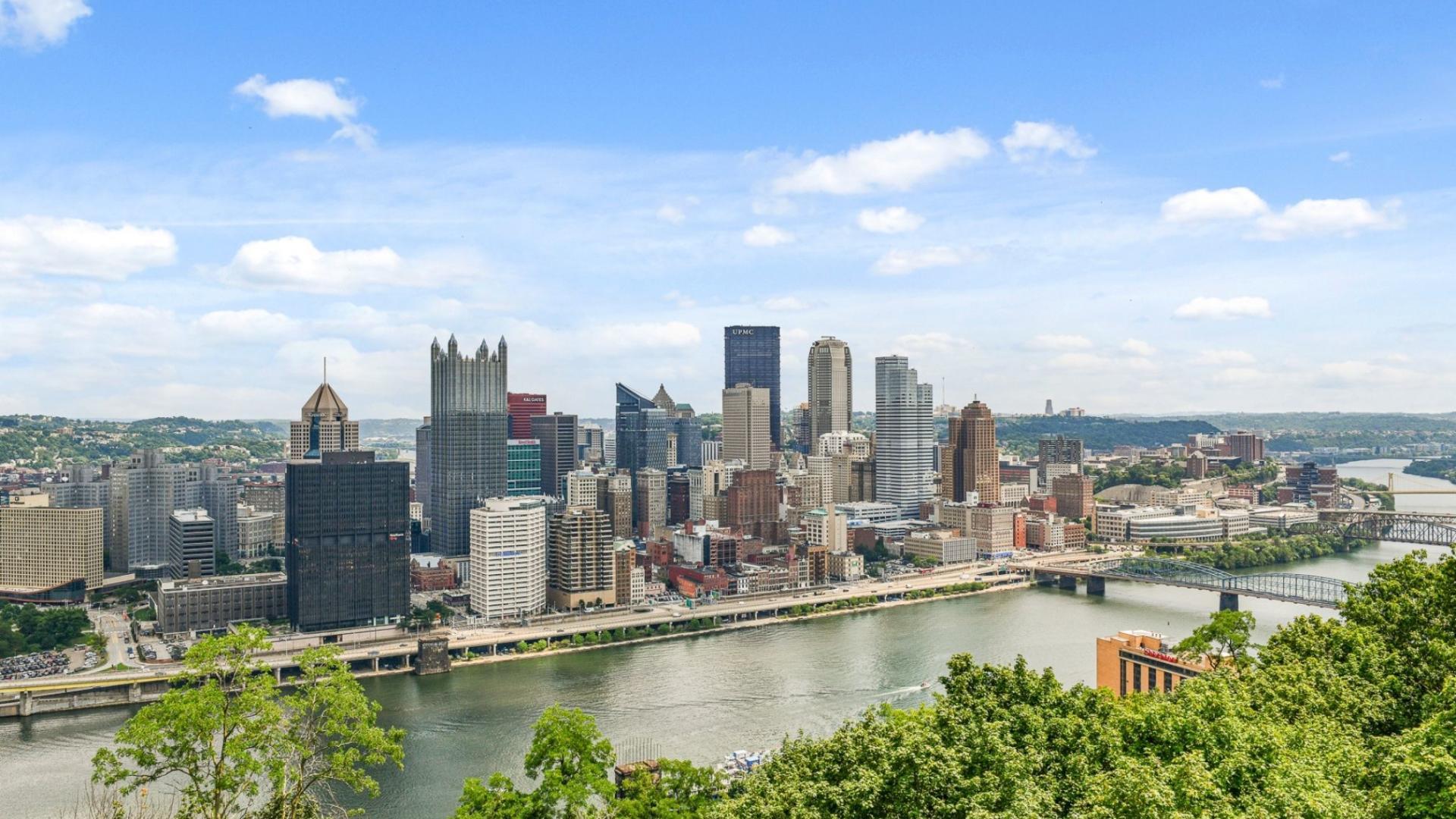Downtown Pittsburgh is 25 miles for sporting events, broadway shows and symphony concerts.