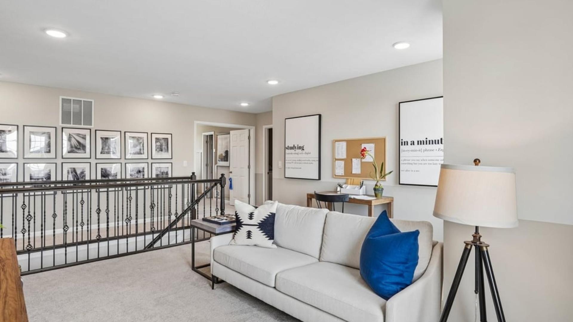 Flex space and lofts make it easy to have an extra home office or bedroom.