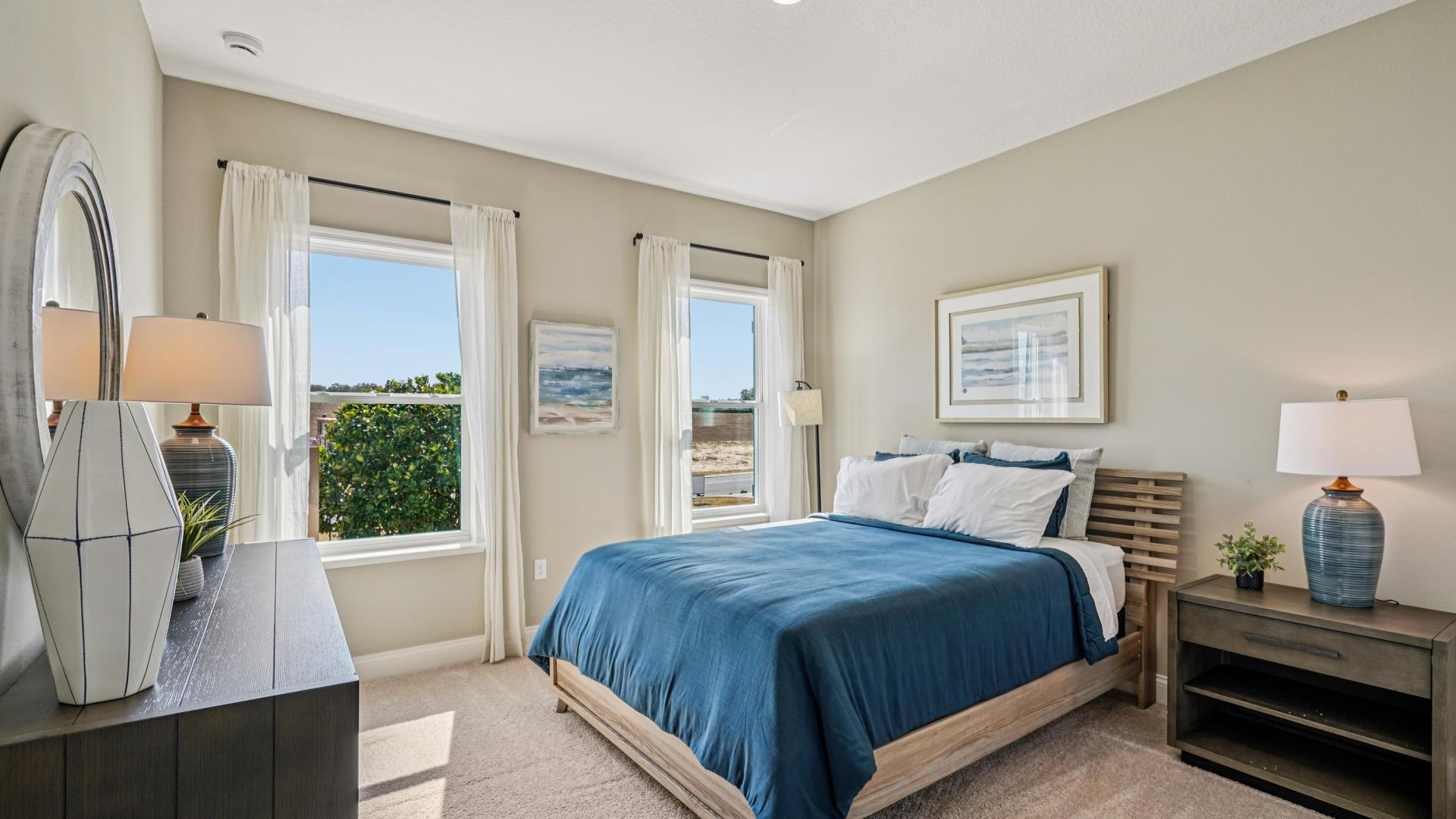 Plenty of space for guests to spend the night.