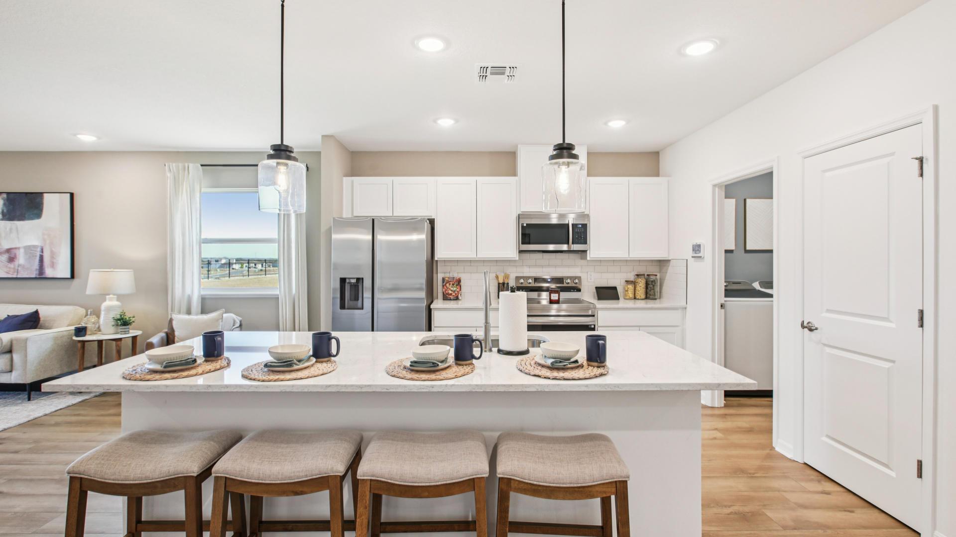 Create meals in a kitchen you designed—made with love, served with second helpings.