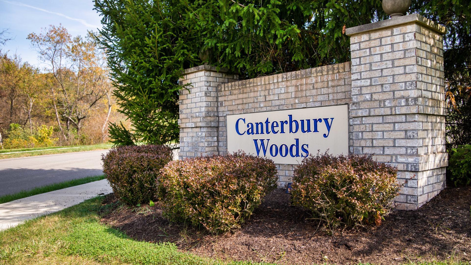 Maintained front entrance, sidewalk-lined streets and private light posts.