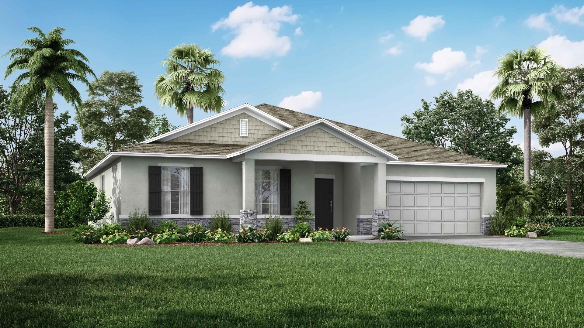 Mesquite Plan at New Smyrna And Edgewater in Port Orange, FL by Maronda