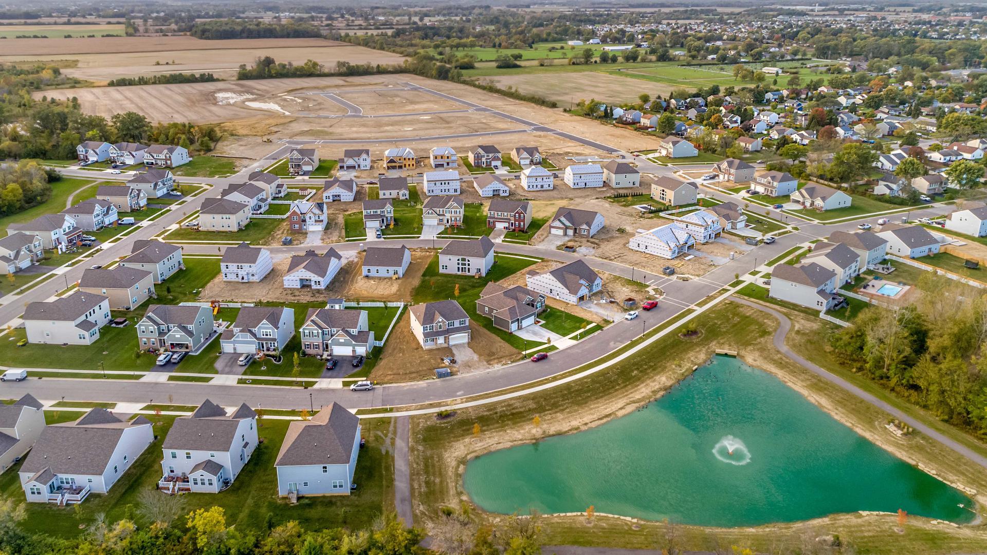 Enjoy common areas in your community, surrounded by lush greenspace and sidewalk-lined streets.