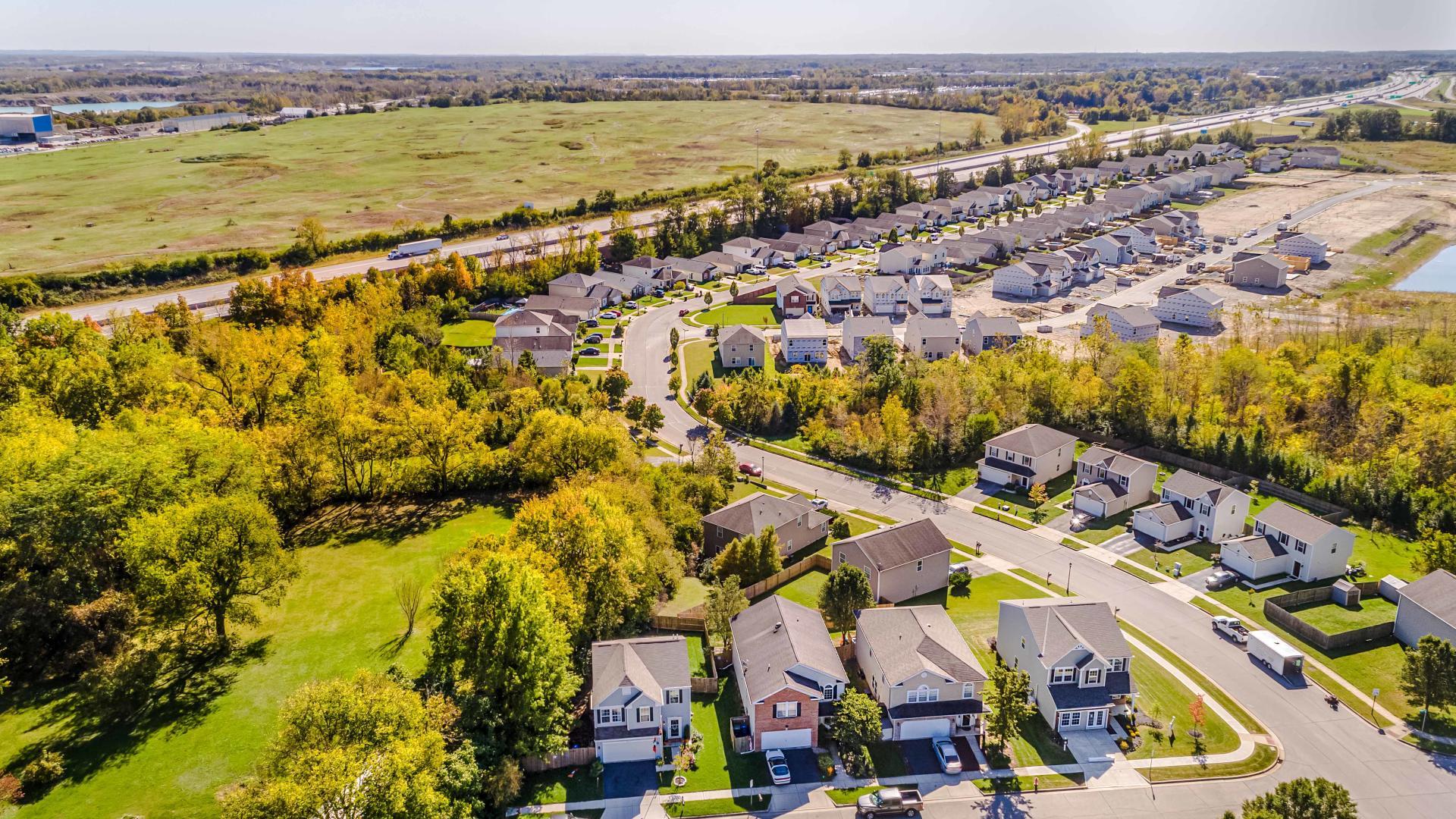 Enjoy a central community location and sidewalk-lined streets.