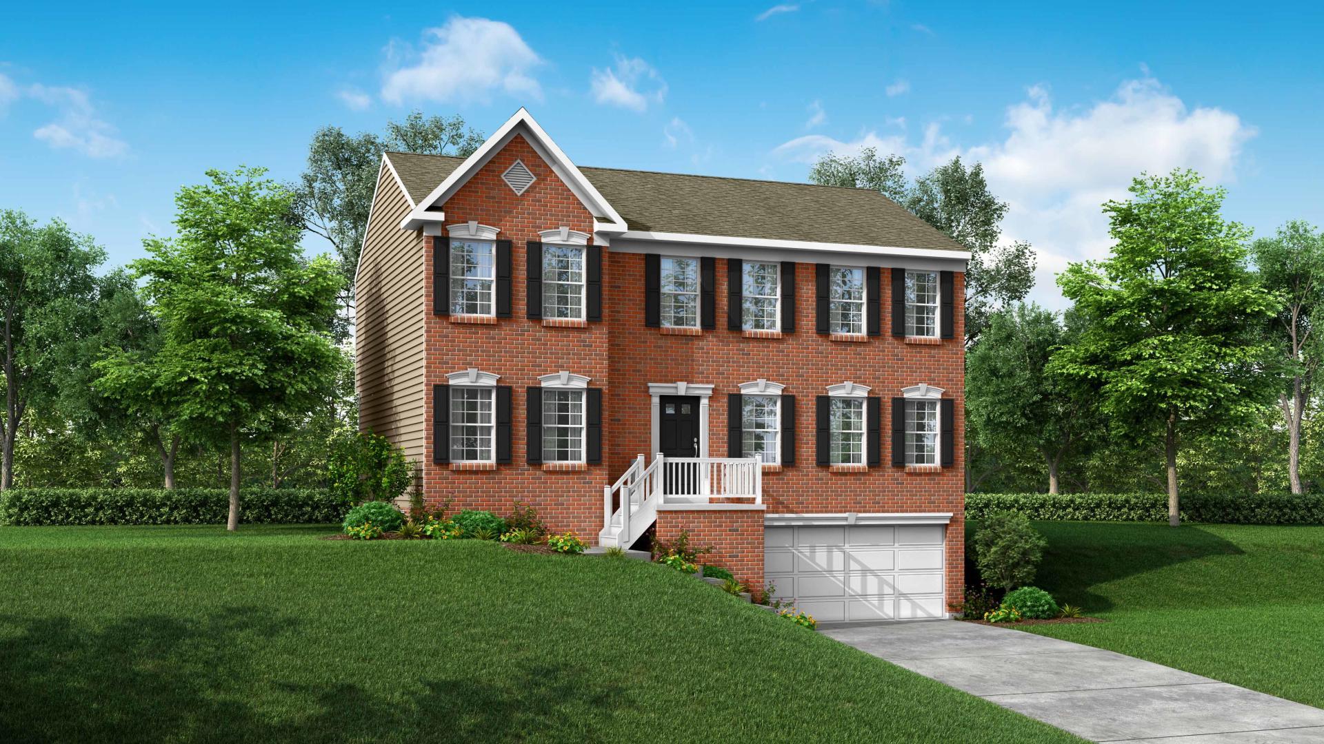 Elevation: G Opt Brick Front